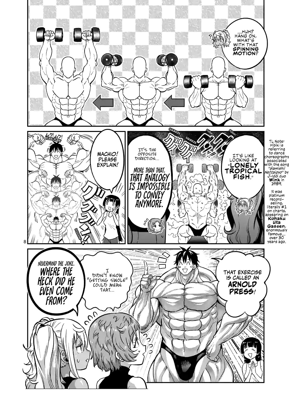 Danberu nan kiro moteru? chapter 164 page 9