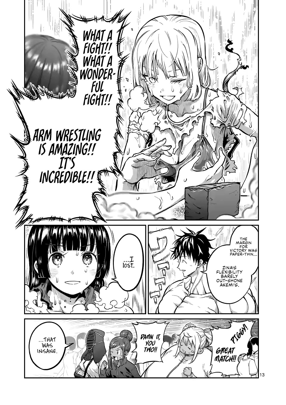 Danberu nan kiro moteru? chapter 168 page 14