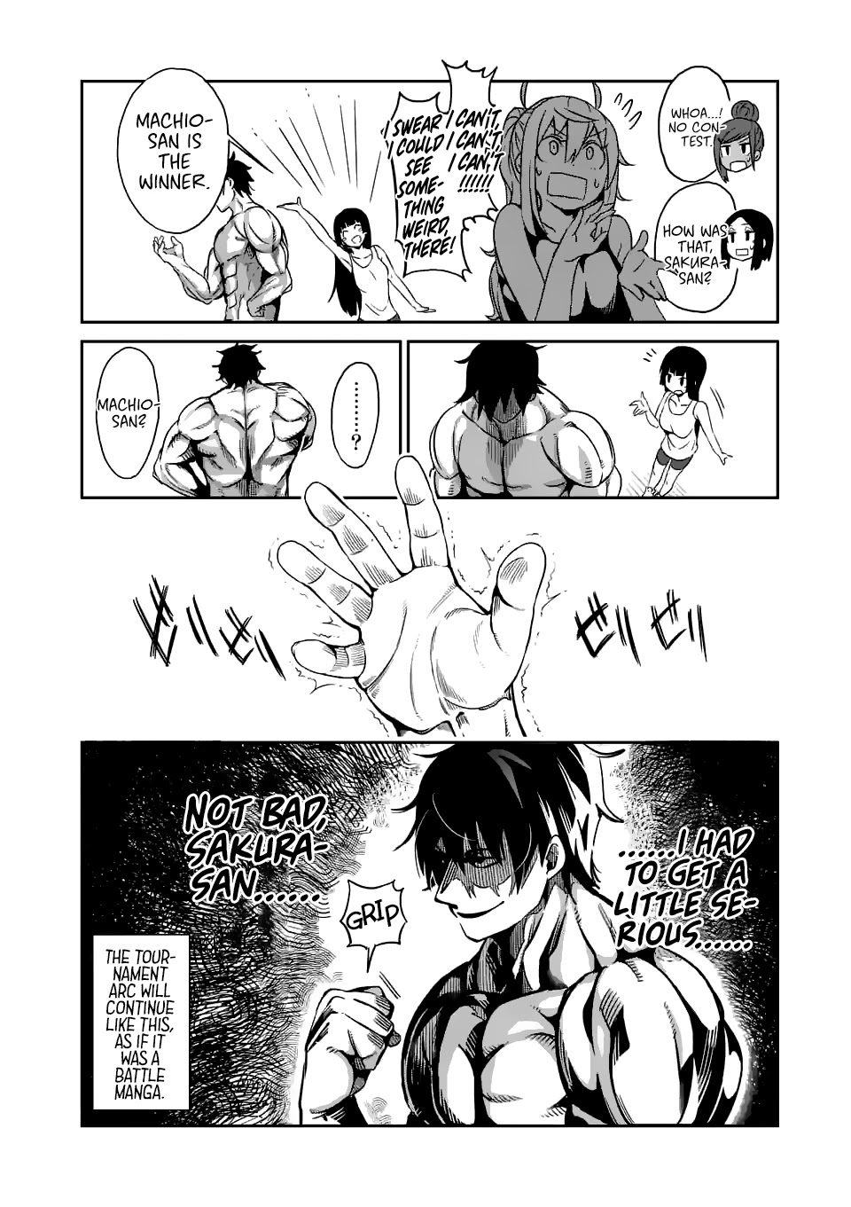 Danberu nan kiro moteru? chapter 17 page 18