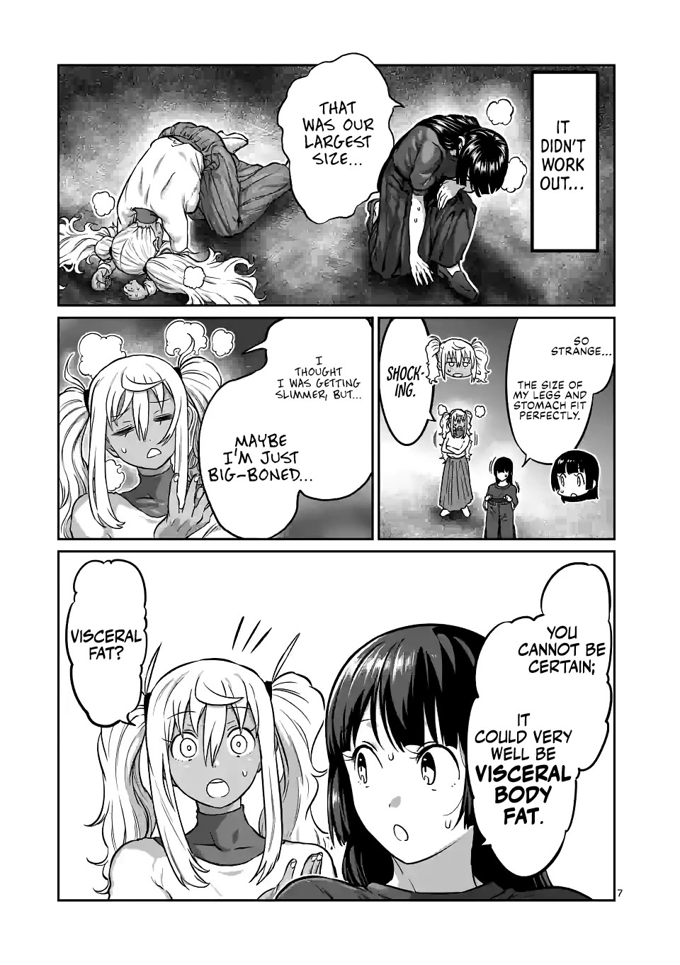 Danberu nan kiro moteru? chapter 180 page 8