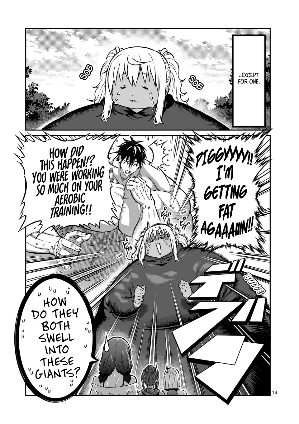 Danberu nan kiro moteru? chapter 183 page 14