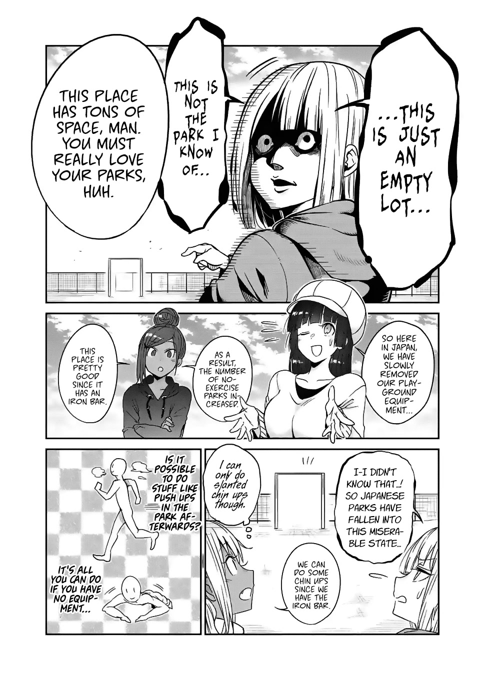 Danberu nan kiro moteru? chapter 28 page 7