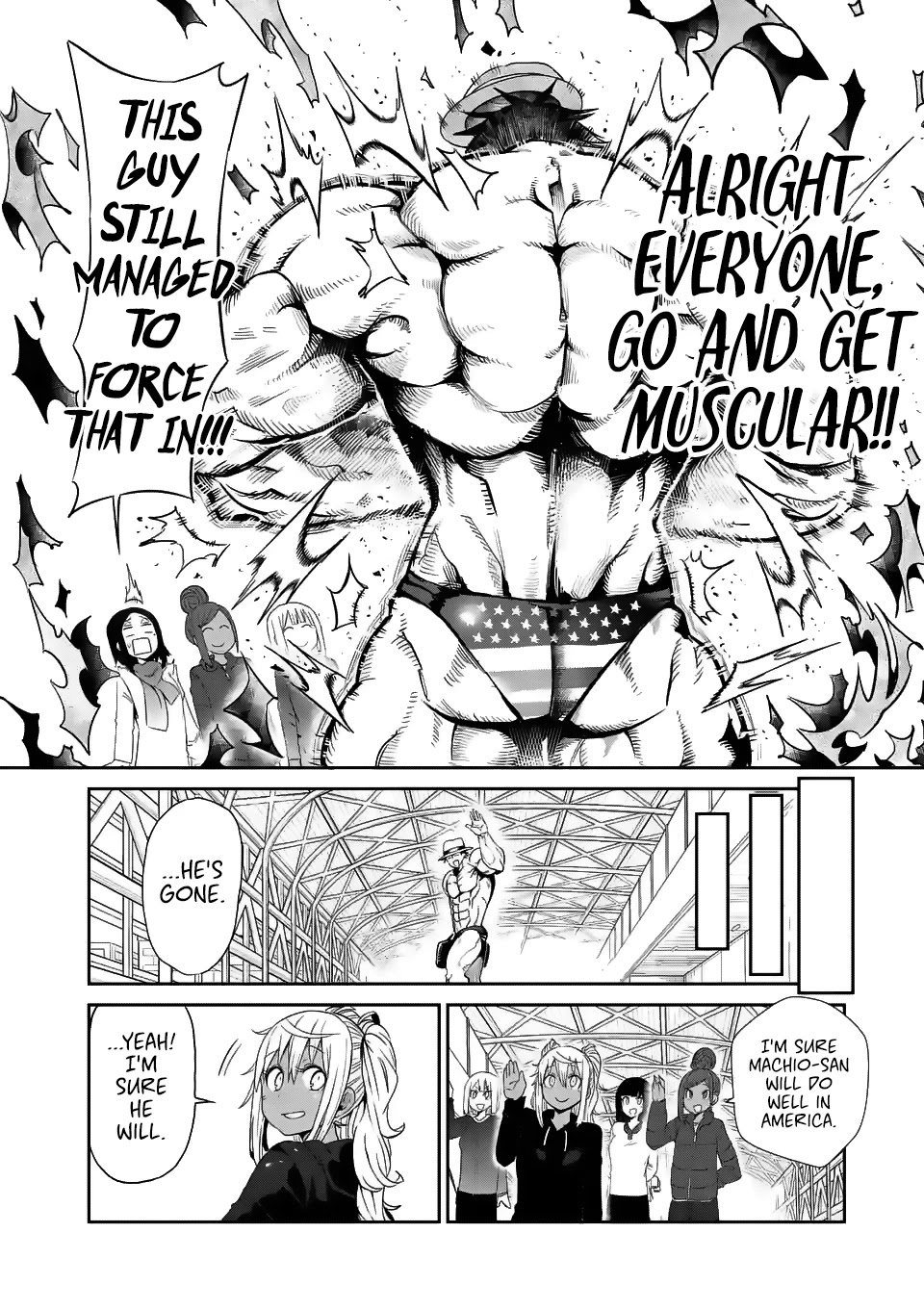 Danberu nan kiro moteru? chapter 34 page 13