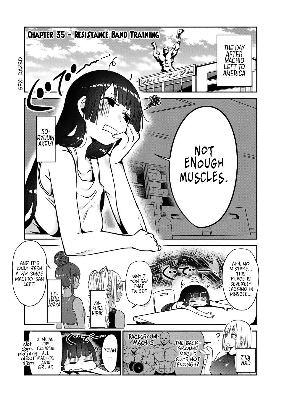 Danberu nan kiro moteru? chapter 35 page 2