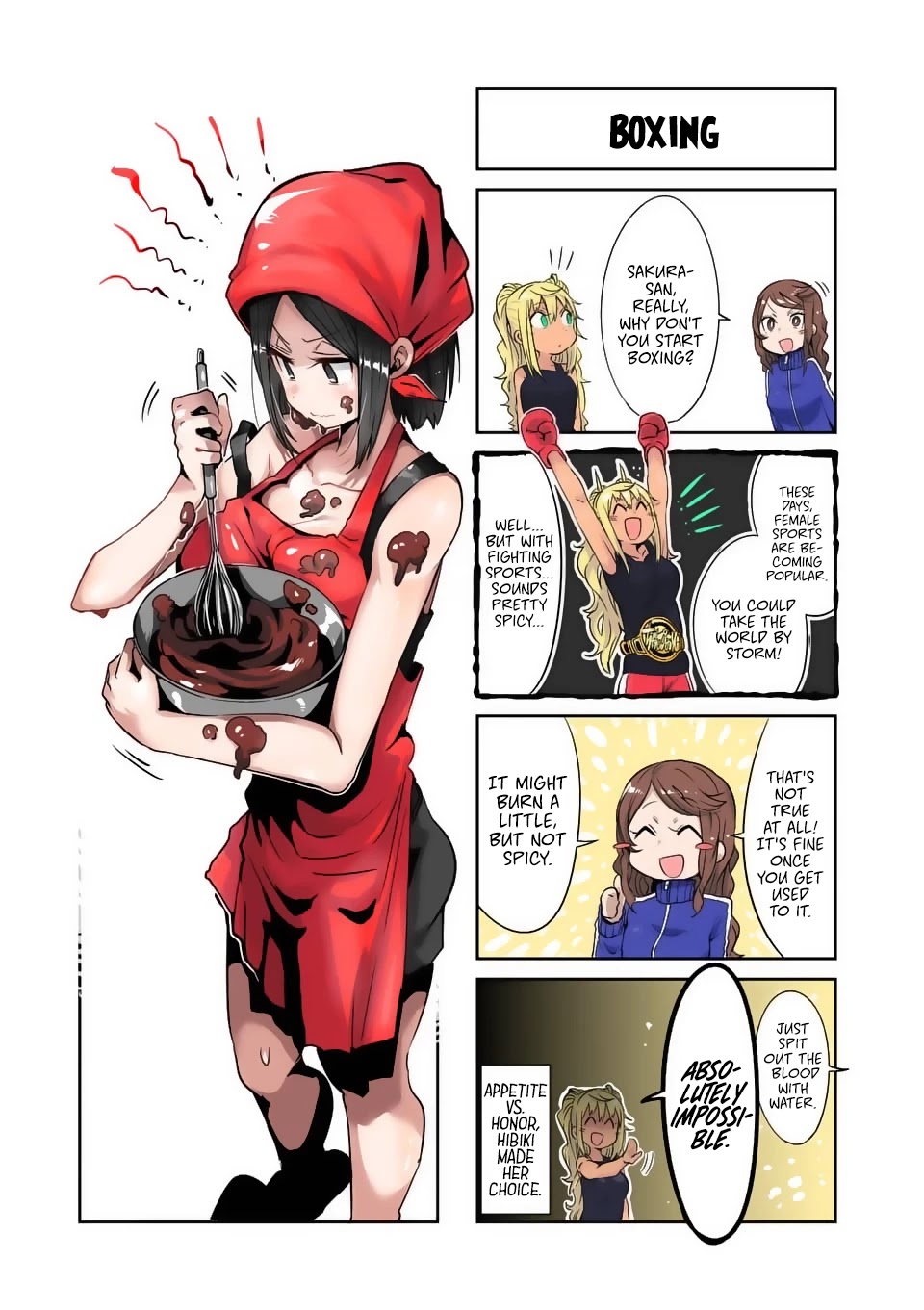 Danberu nan kiro moteru? chapter 38 page 16