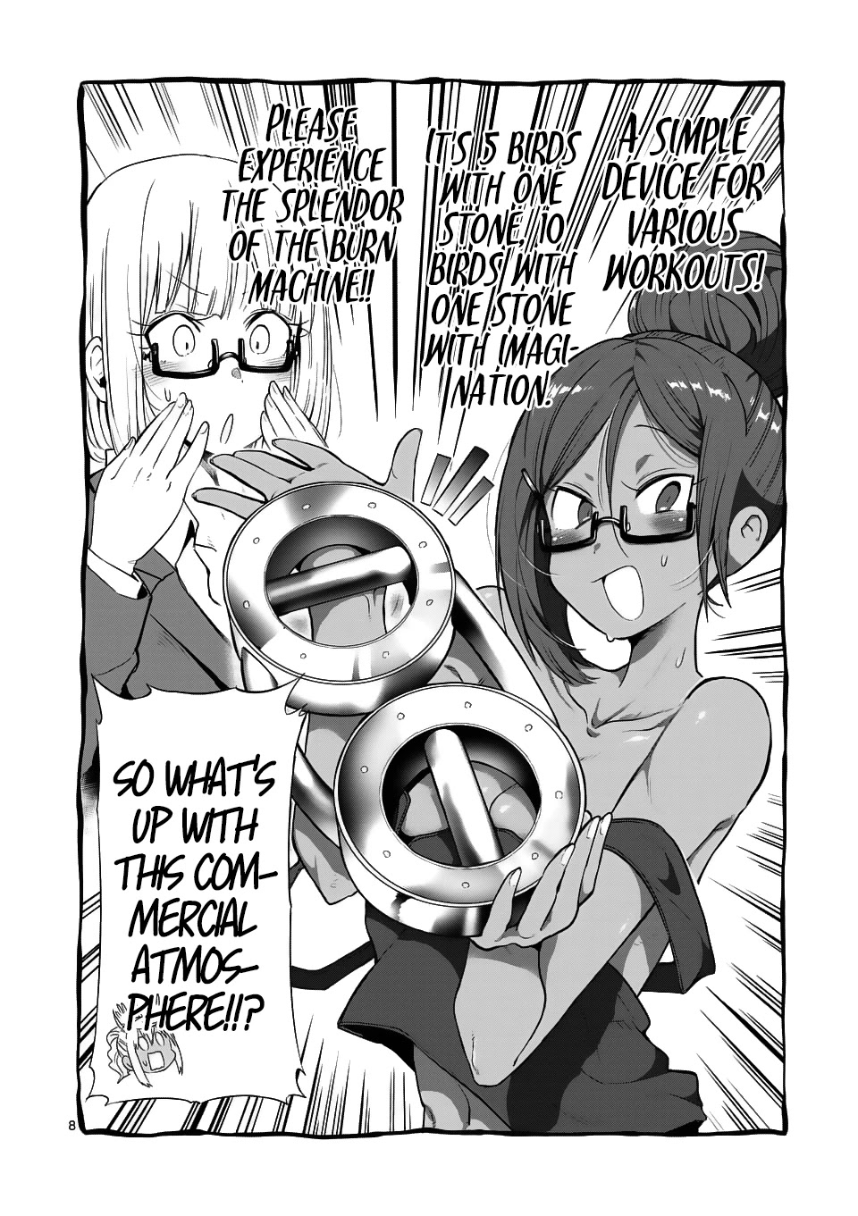 Danberu nan kiro moteru? chapter 42 page 8