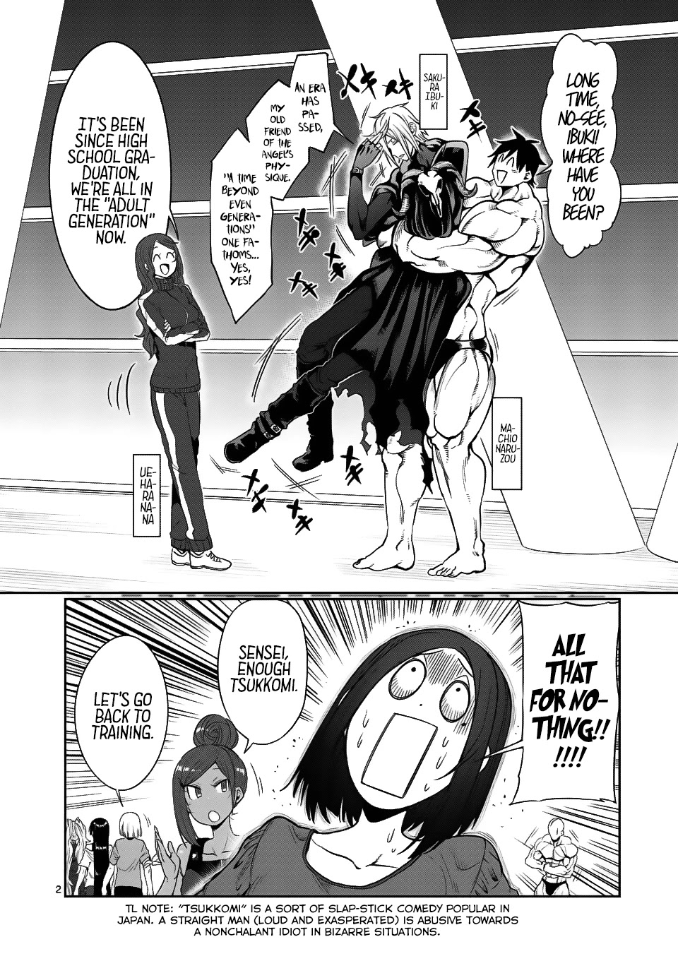 Danberu nan kiro moteru? chapter 43 page 3