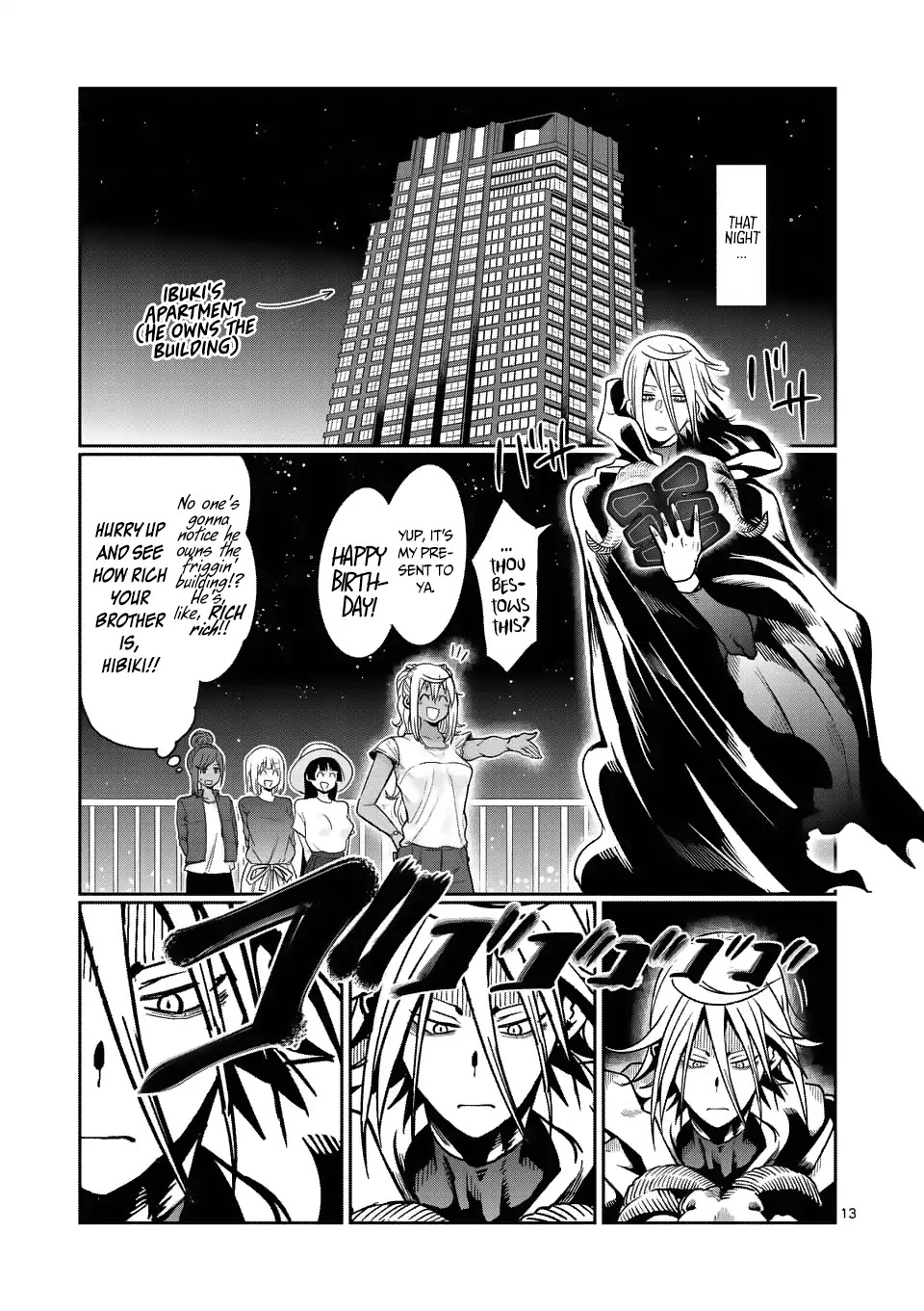 Danberu nan kiro moteru? chapter 50 page 14
