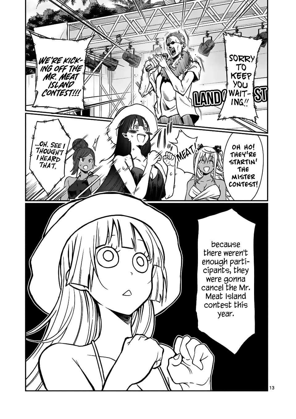 Danberu nan kiro moteru? chapter 53 page 14