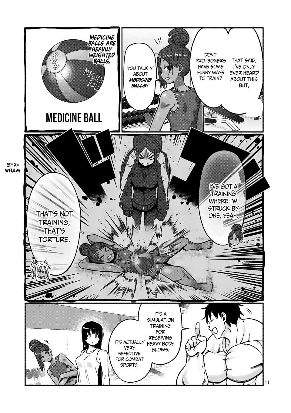 Danberu nan kiro moteru? chapter 56 page 12