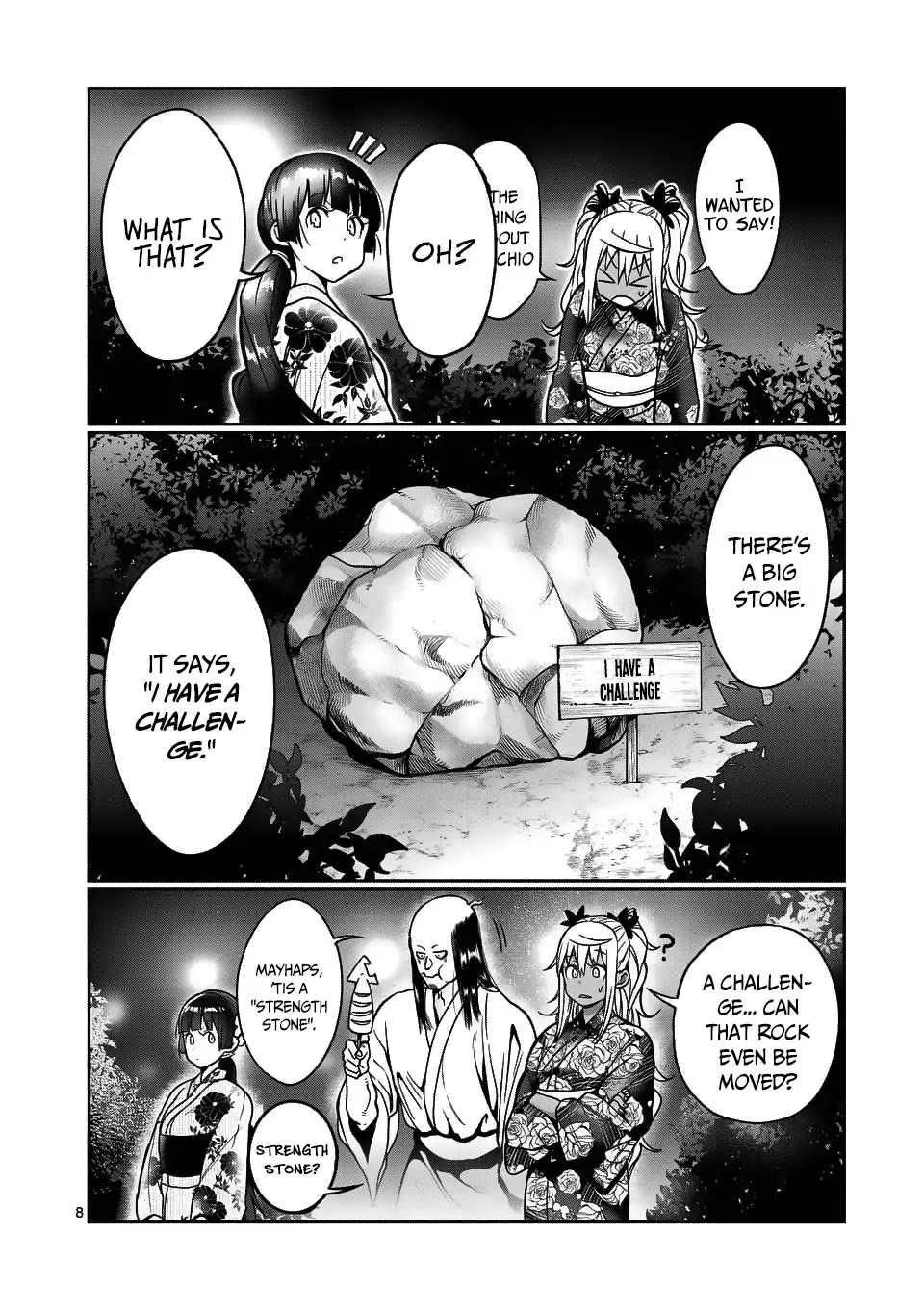 Danberu nan kiro moteru? chapter 60 page 9