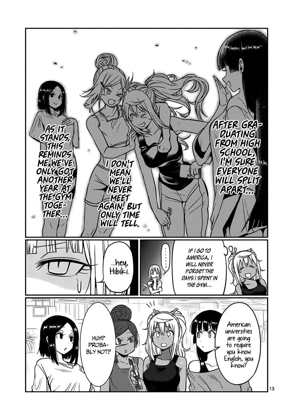 Danberu nan kiro moteru? chapter 62 page 14