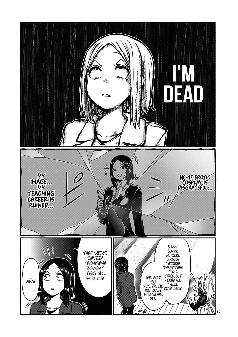 Danberu nan kiro moteru? chapter 68 page 18