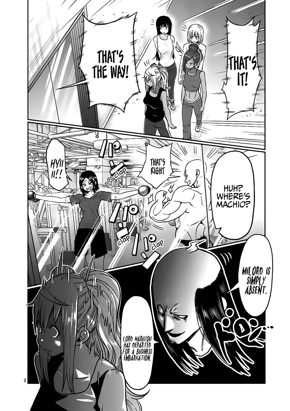 Danberu nan kiro moteru? chapter 70 page 3