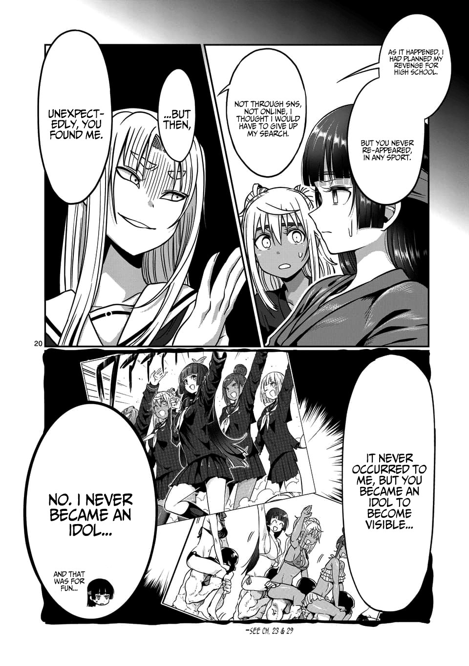 Danberu nan kiro moteru? chapter 71 page 21