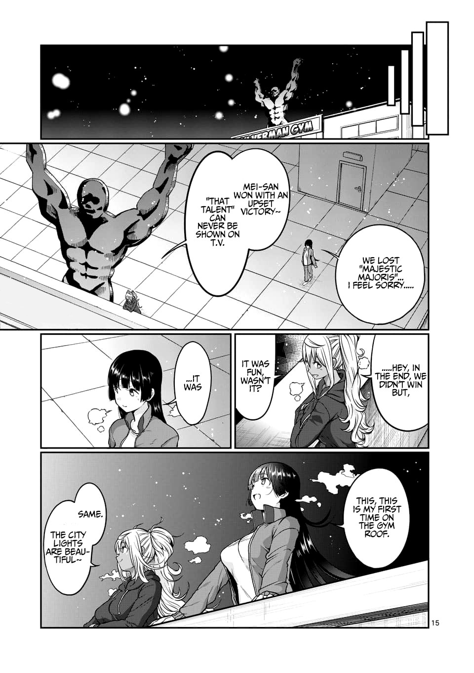 Danberu nan kiro moteru? chapter 78 page 16