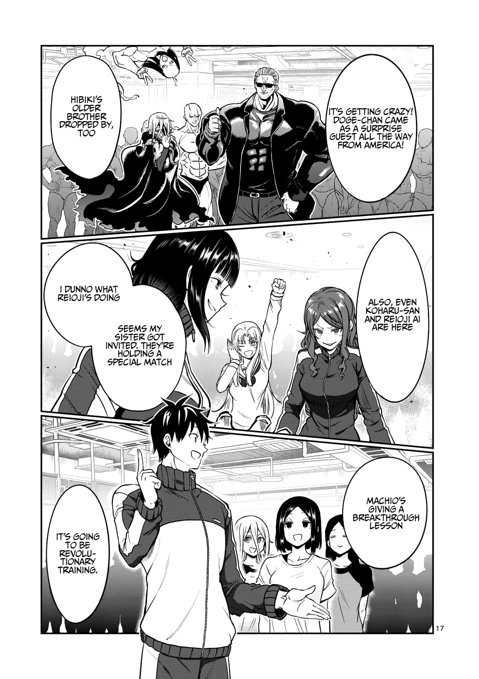 Danberu nan kiro moteru? chapter 78 page 18