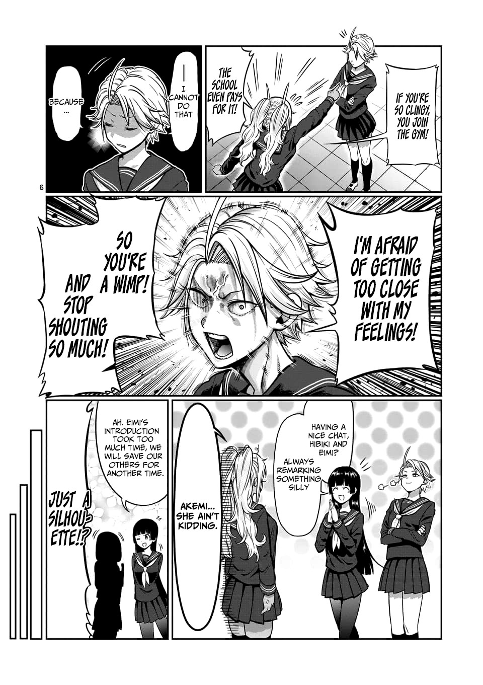 Danberu nan kiro moteru? chapter 80 page 7