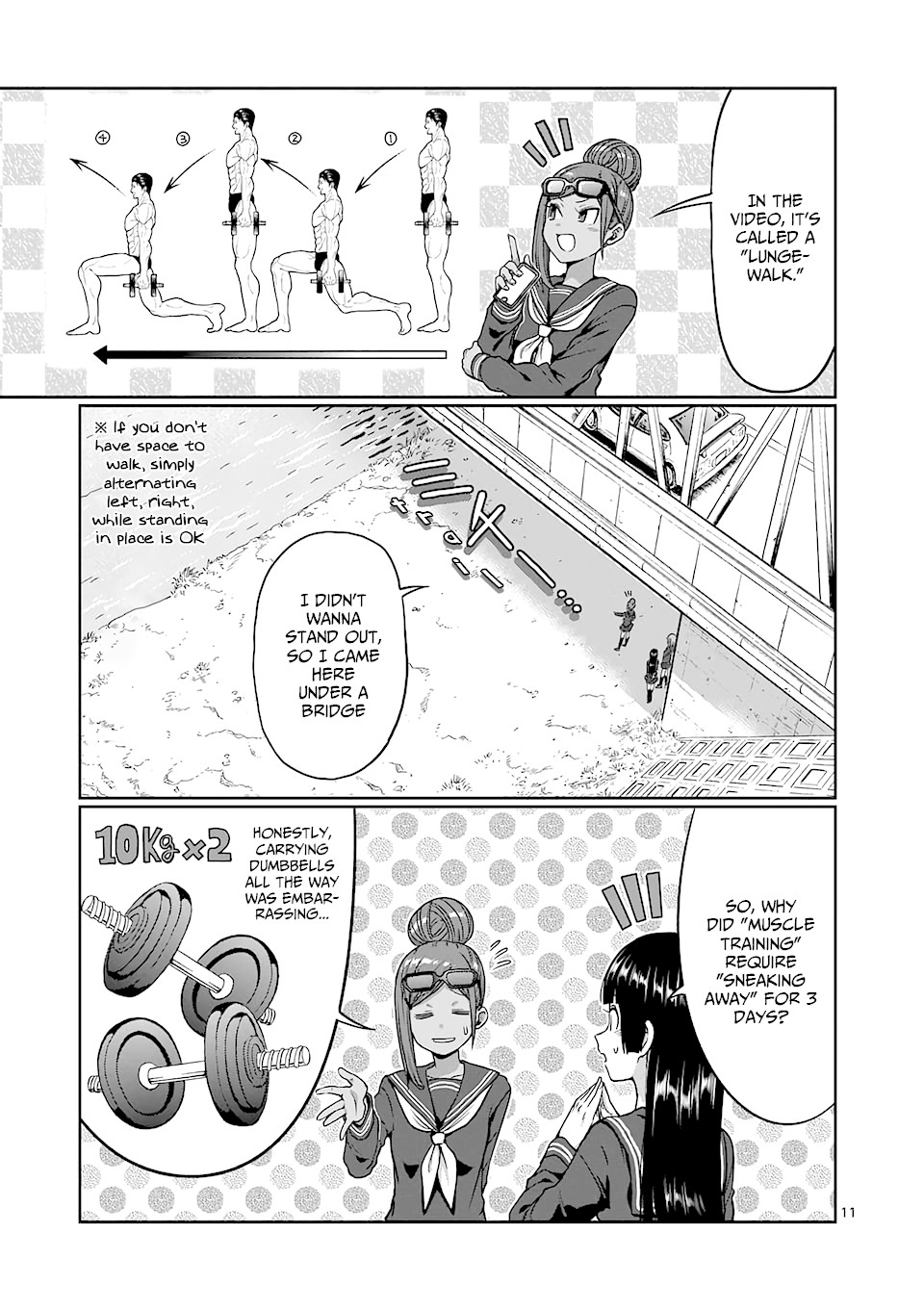 Danberu nan kiro moteru? chapter 84 page 12