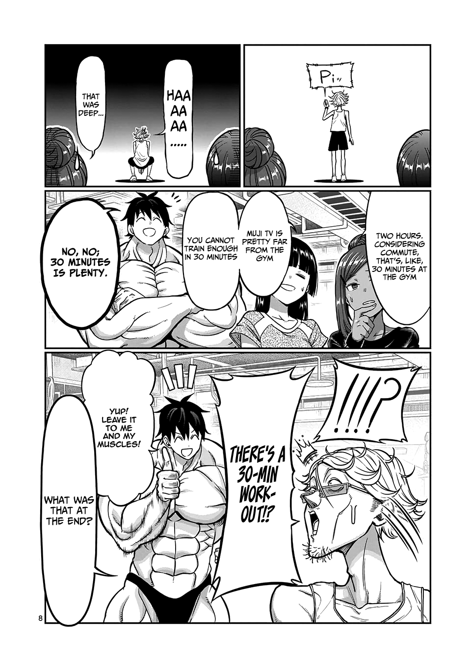 Danberu nan kiro moteru? chapter 85 page 9