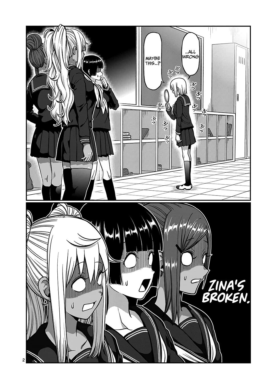 Danberu nan kiro moteru? chapter 86 page 3