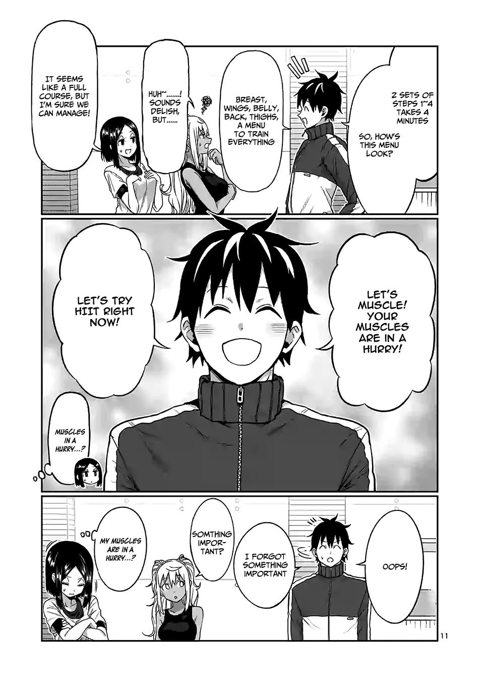 Danberu nan kiro moteru? chapter 87 page 12