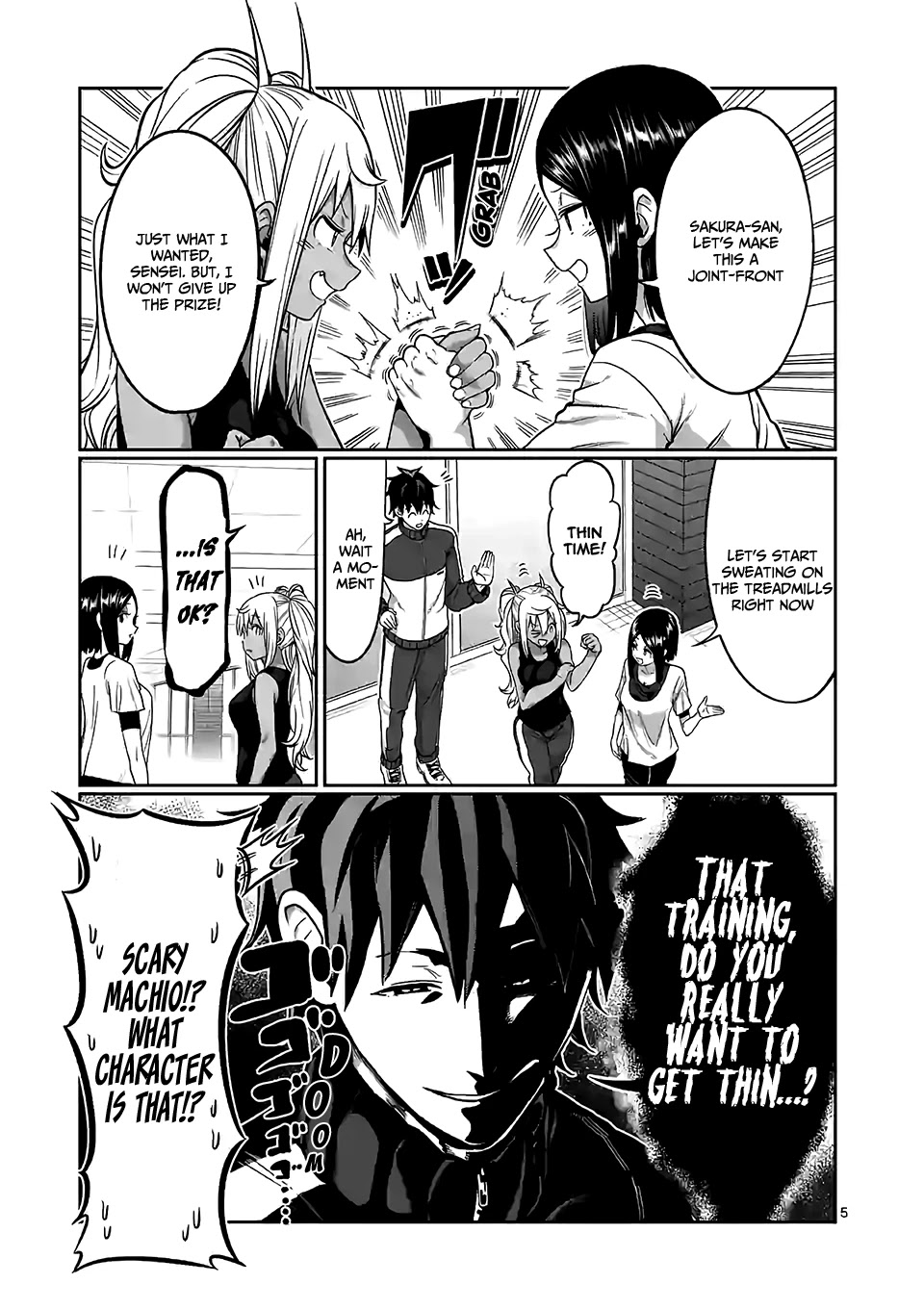 Danberu nan kiro moteru? chapter 87 page 6