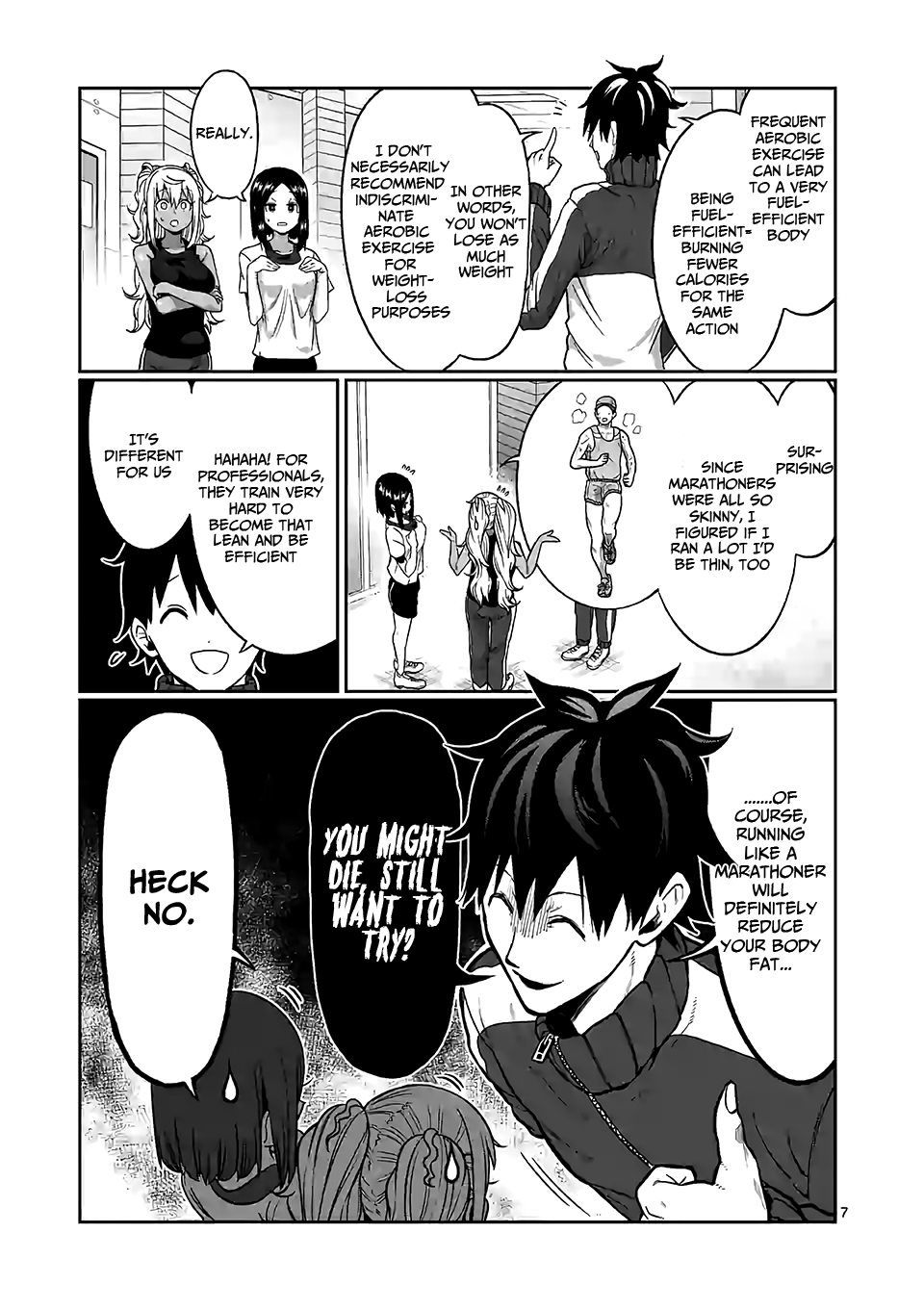 Danberu nan kiro moteru? chapter 87 page 8