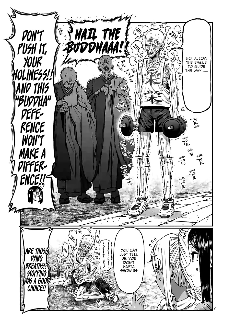 Danberu nan kiro moteru? chapter 88 page 8