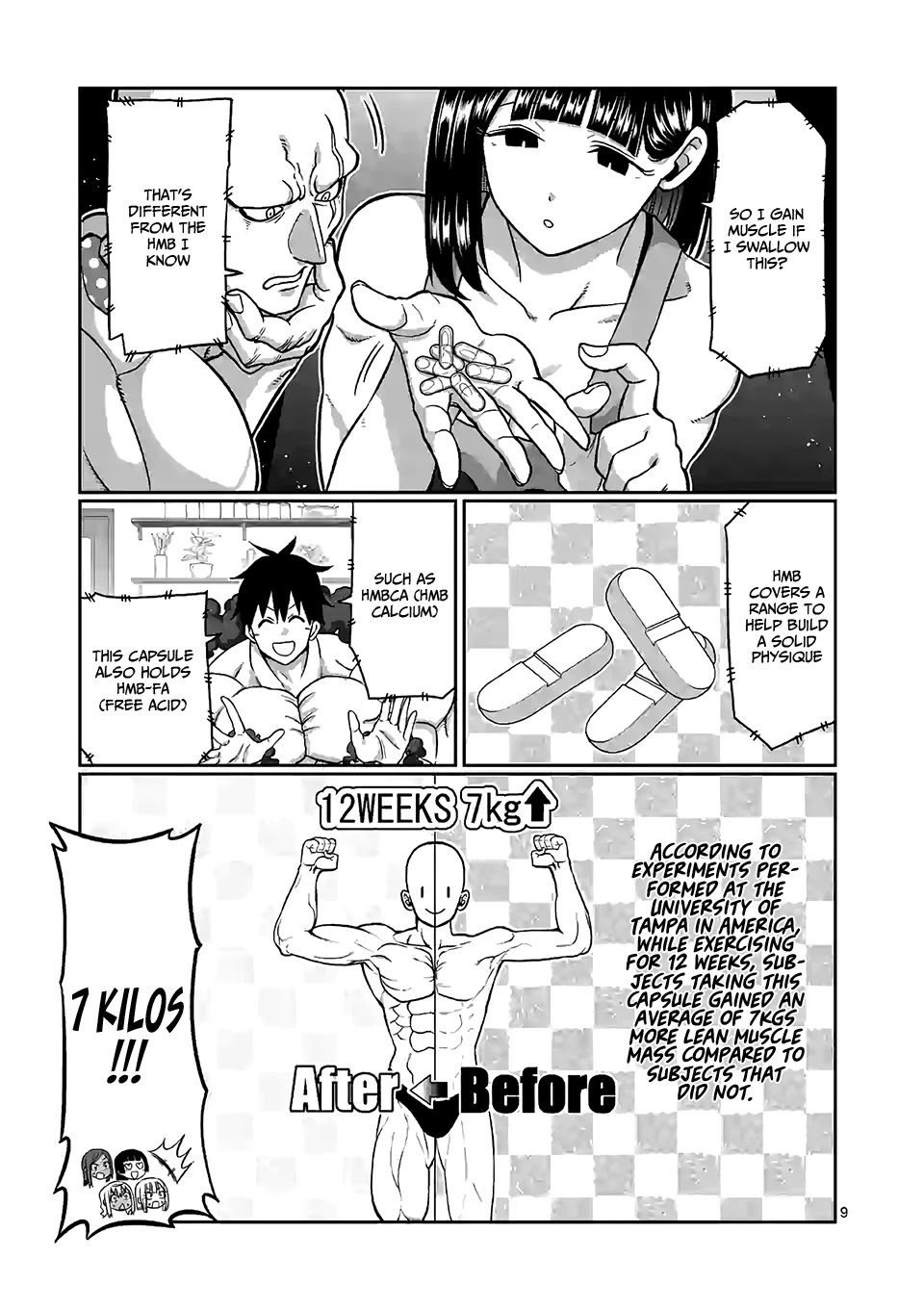 Danberu nan kiro moteru? chapter 91 page 10