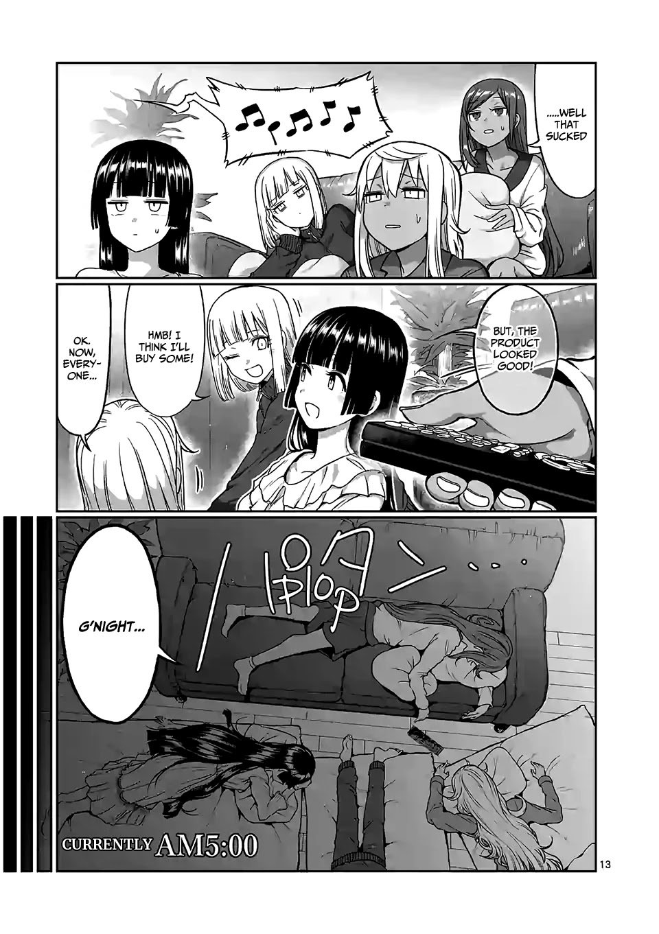 Danberu nan kiro moteru? chapter 91 page 14