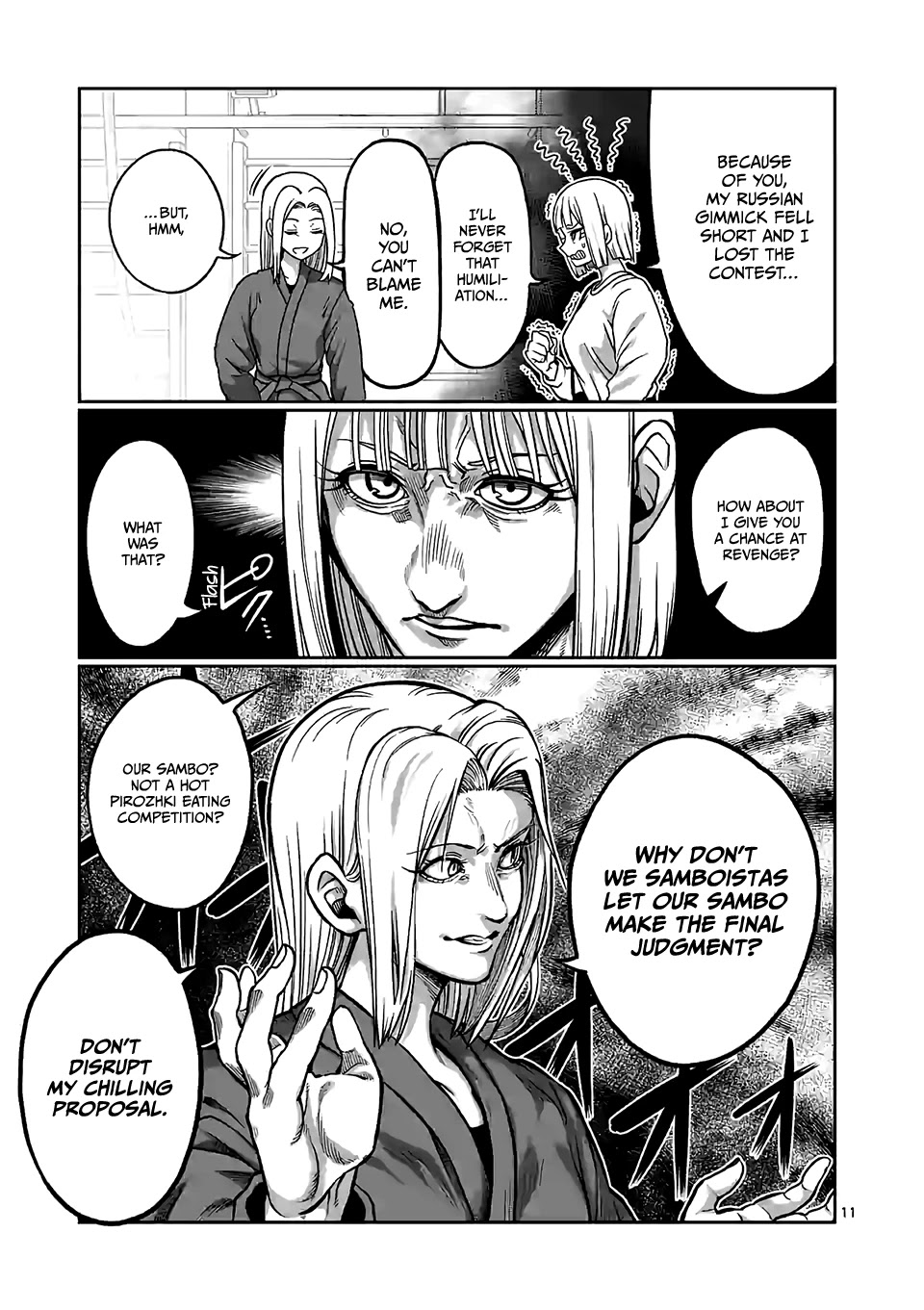 Danberu nan kiro moteru? chapter 98 page 12