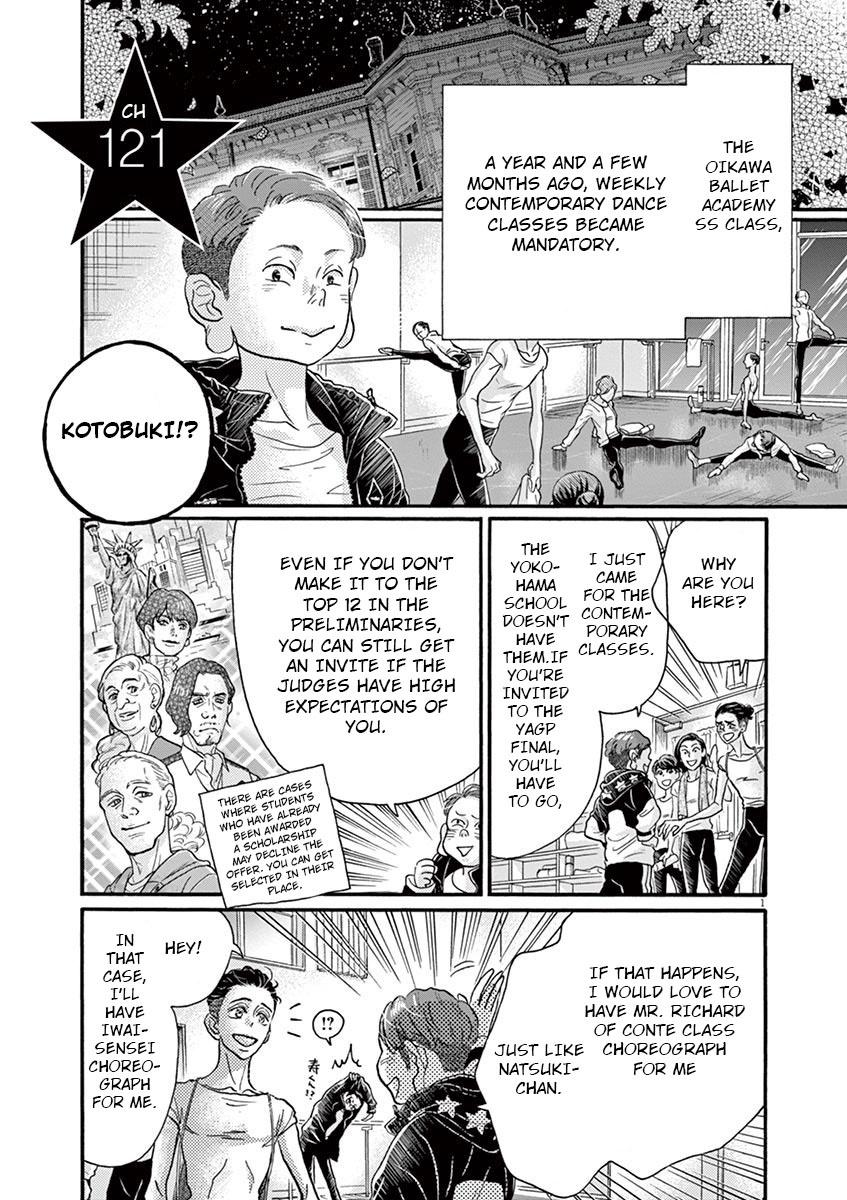 Dance Dance Danseur chapter 121 page 1