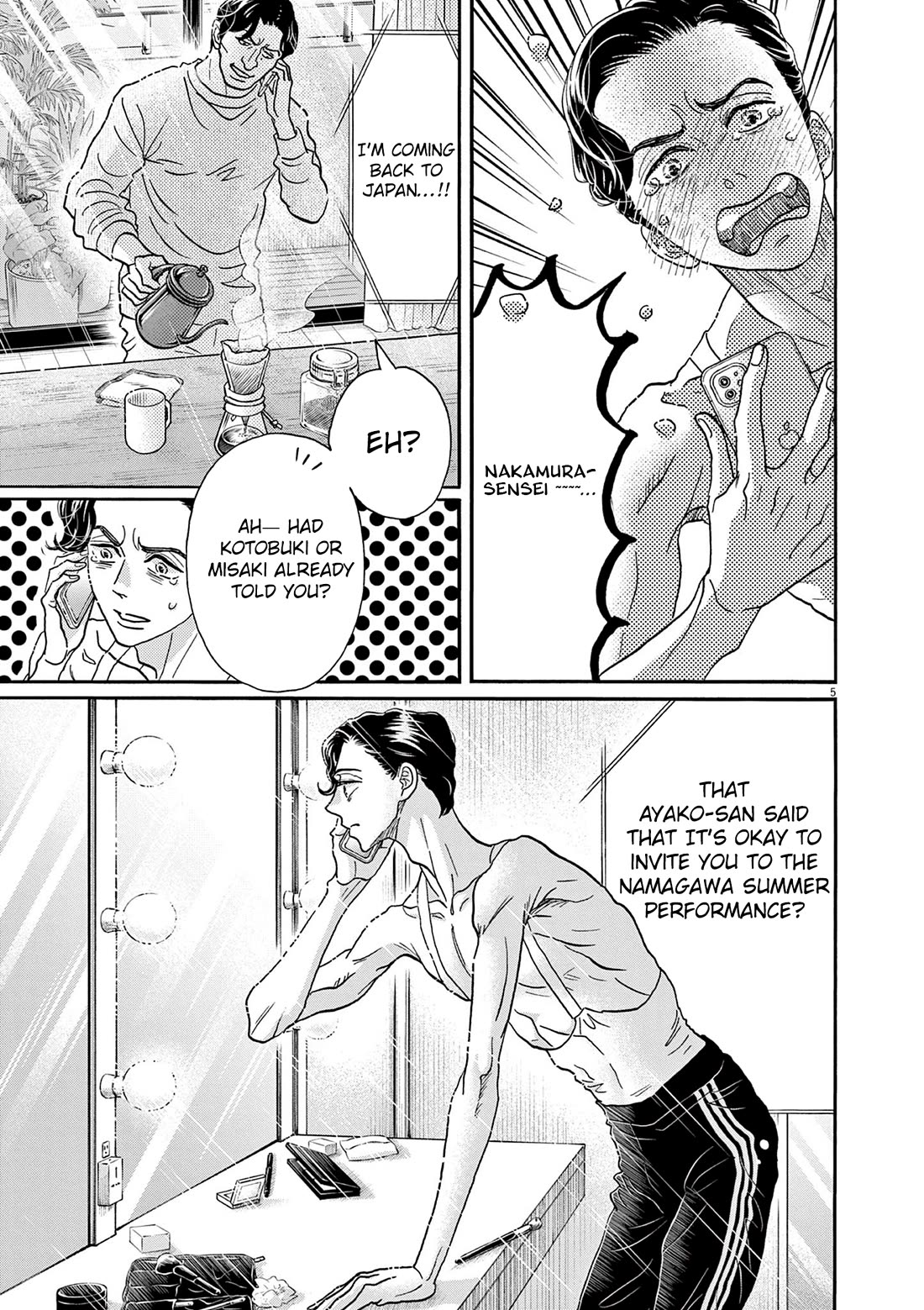 Dance Dance Danseur chapter 206 page 5