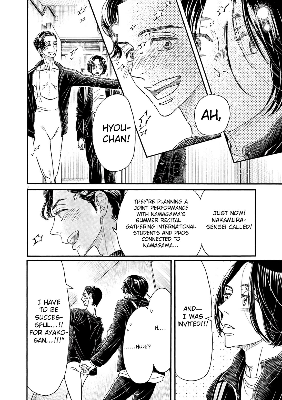 Dance Dance Danseur chapter 206 page 8