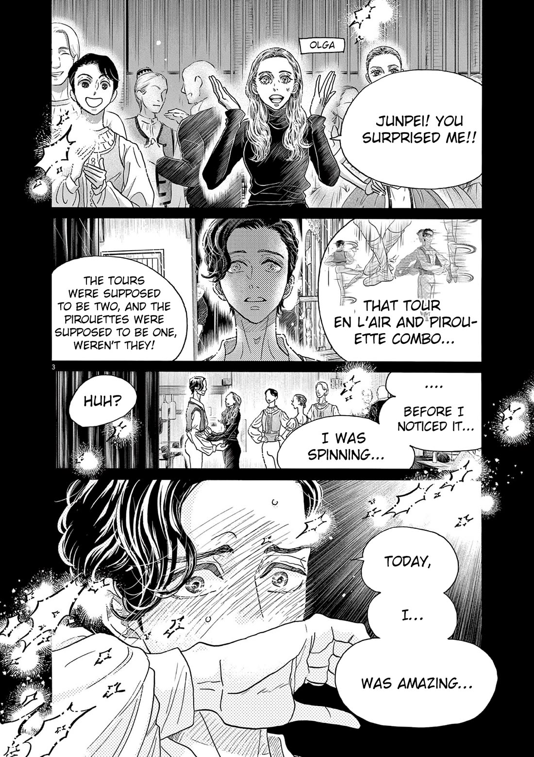 Dance Dance Danseur chapter 207 page 3