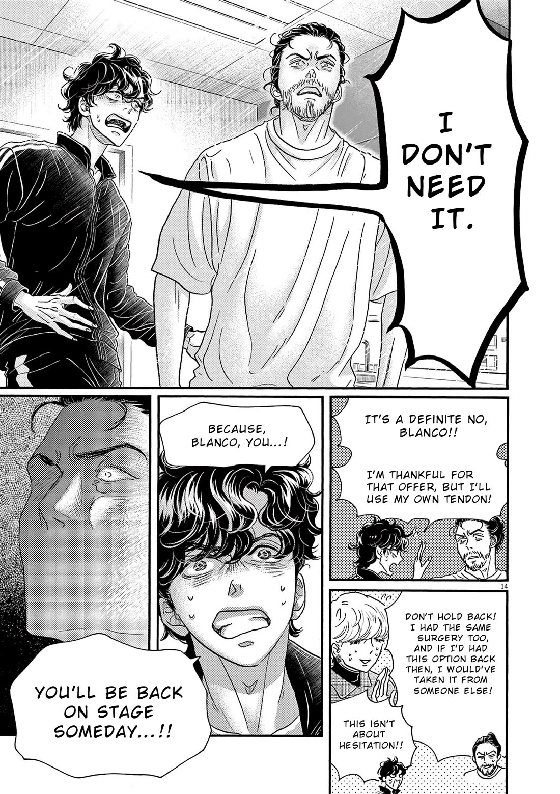 Dance Dance Danseur chapter 210 page 14