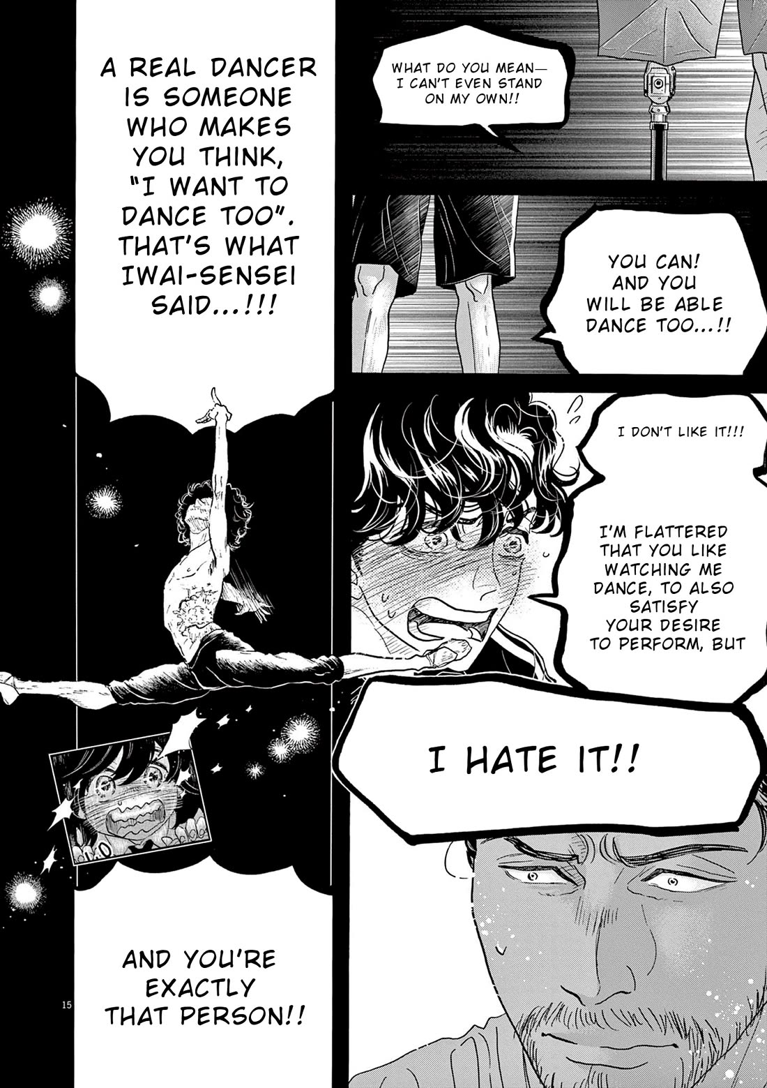 Dance Dance Danseur chapter 210 page 15