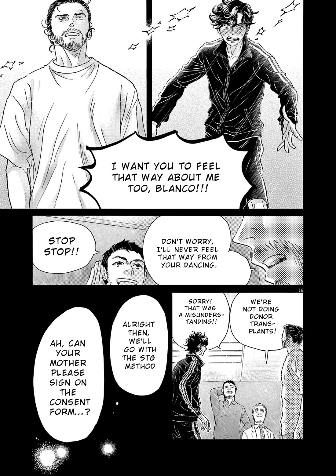 Dance Dance Danseur chapter 210 page 16
