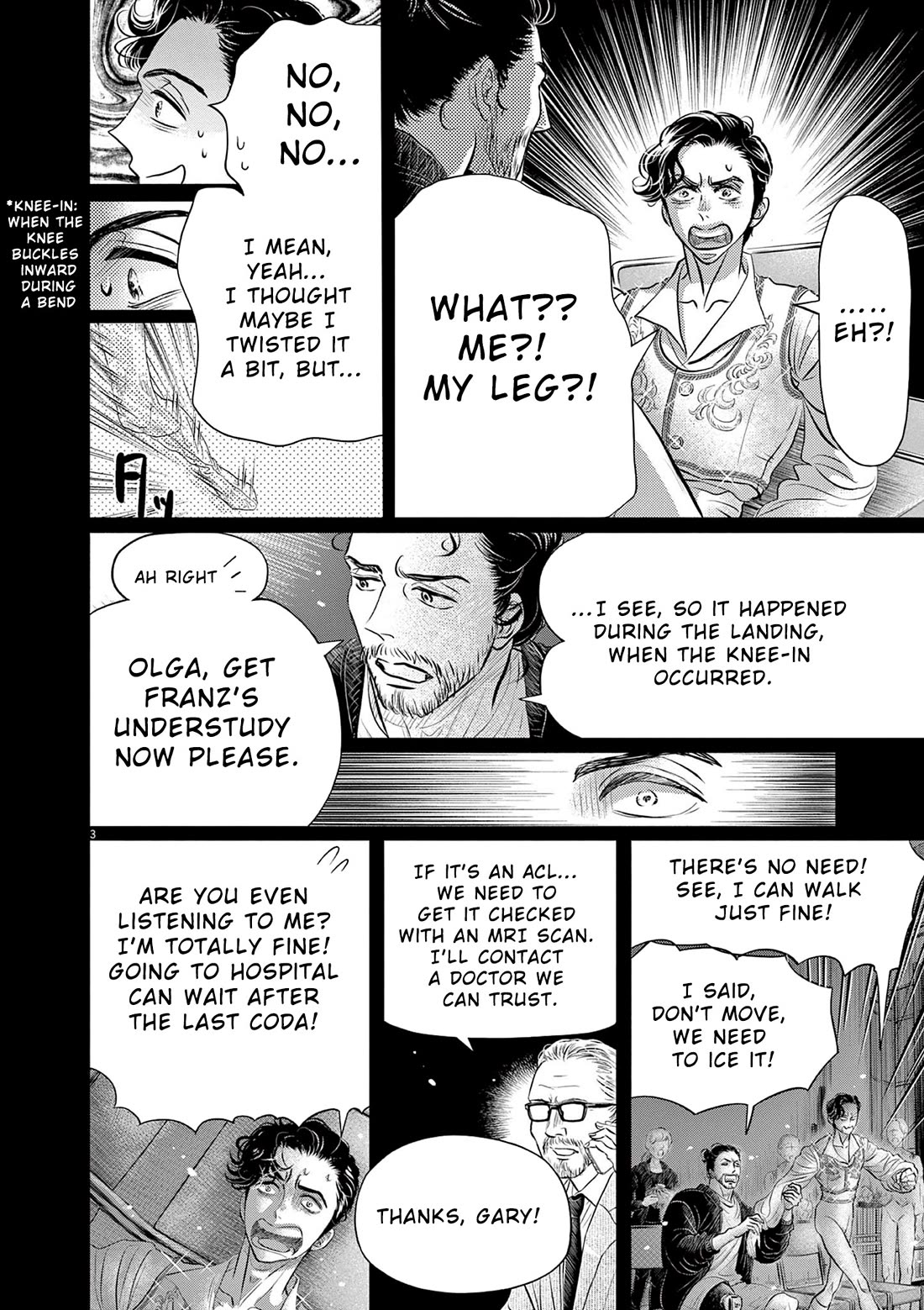 Dance Dance Danseur chapter 210 page 3