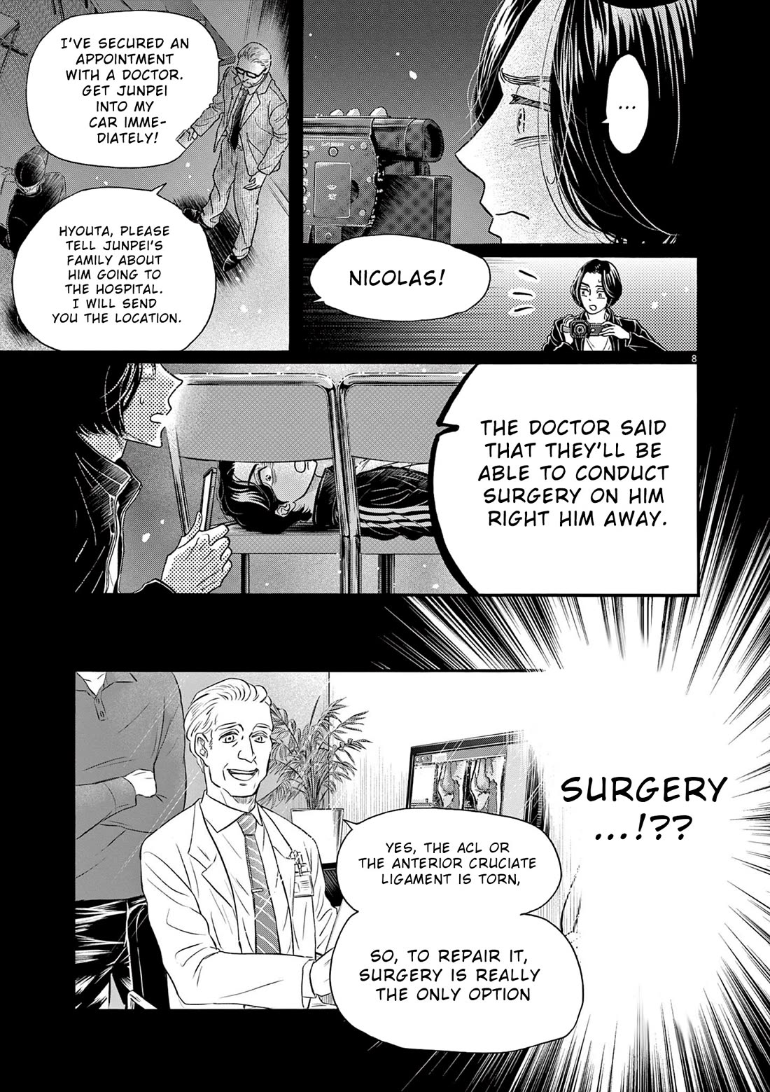 Dance Dance Danseur chapter 210 page 8