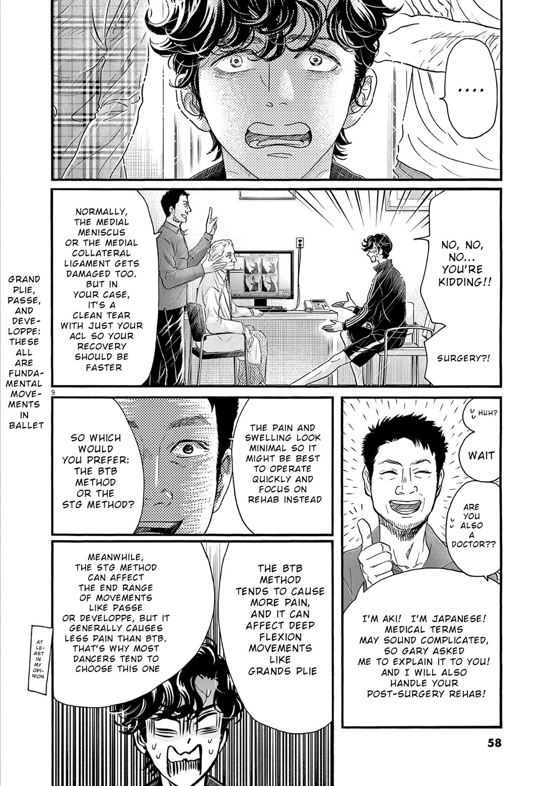 Dance Dance Danseur chapter 210 page 9