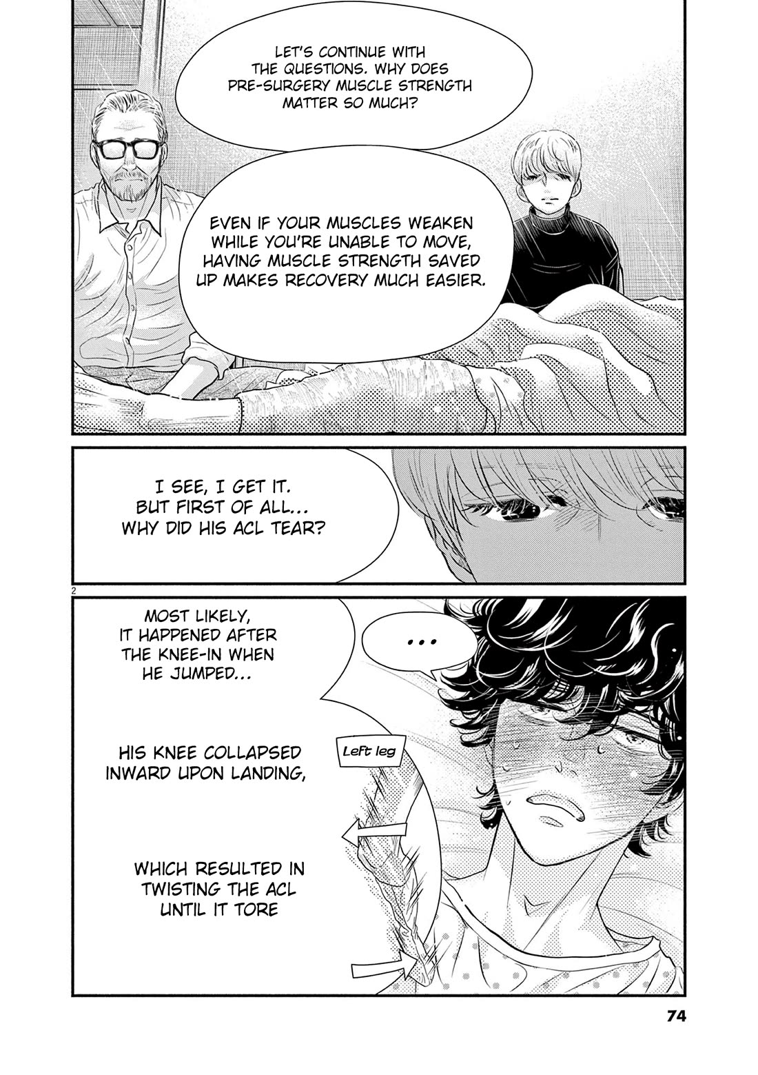 Dance Dance Danseur chapter 211 page 2