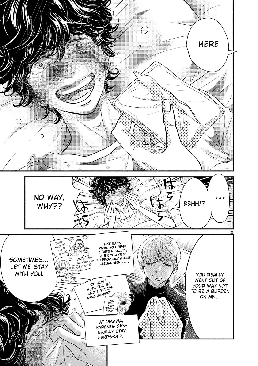 Dance Dance Danseur chapter 211 page 21