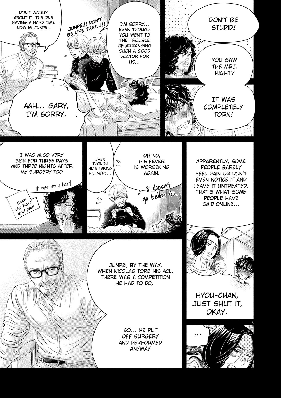 Dance Dance Danseur chapter 211 page 5