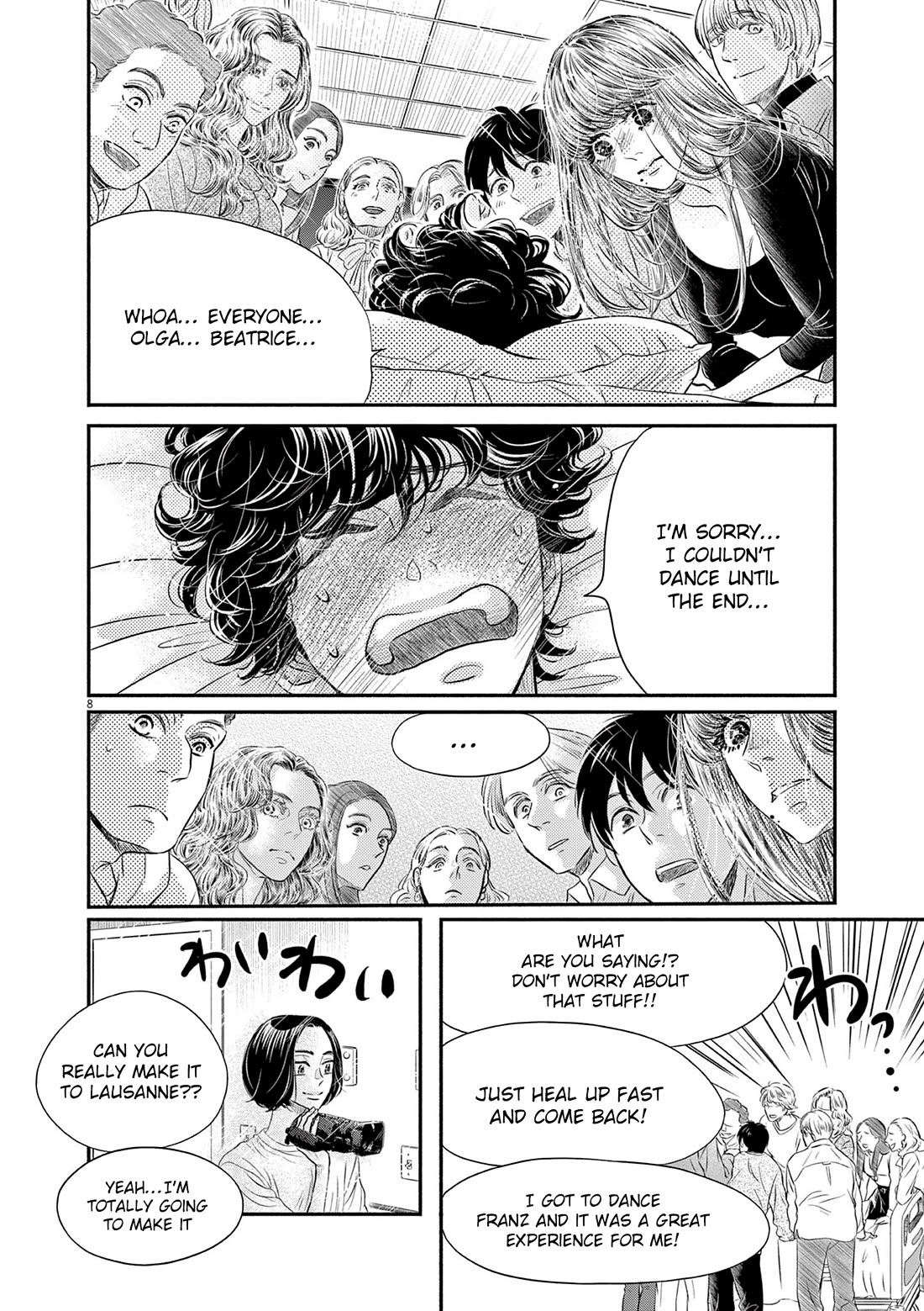 Dance Dance Danseur chapter 211 page 8