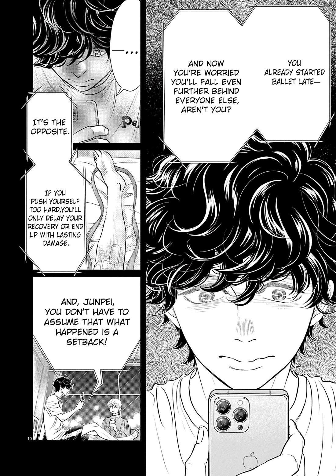 Dance Dance Danseur chapter 212 page 10
