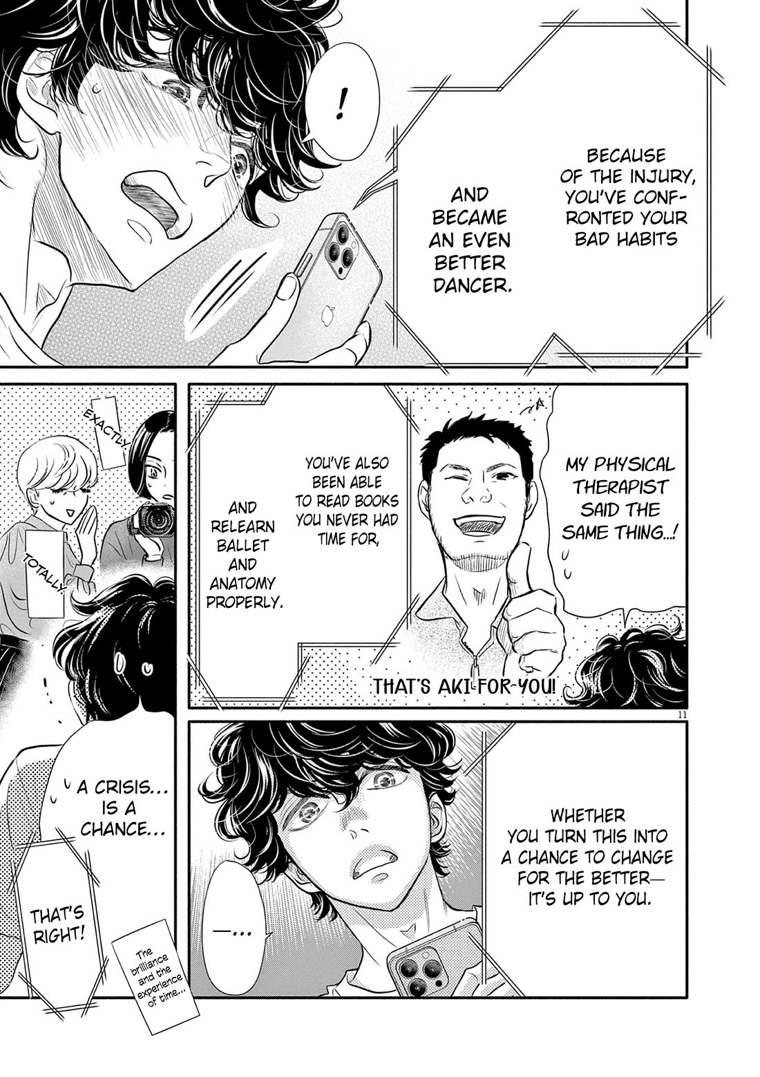 Dance Dance Danseur chapter 212 page 11