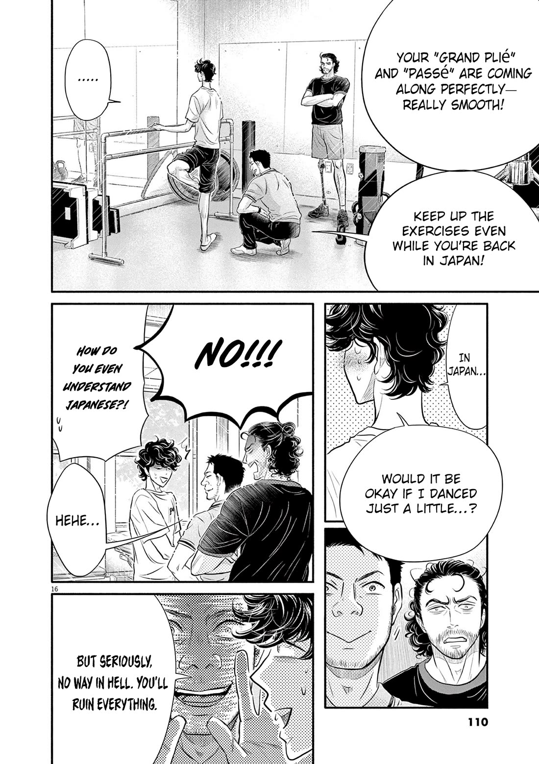 Dance Dance Danseur chapter 212 page 16