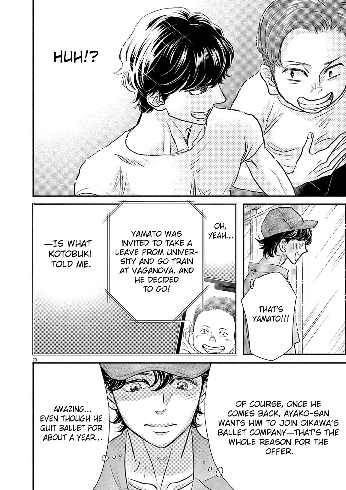 Dance Dance Danseur chapter 212 page 20